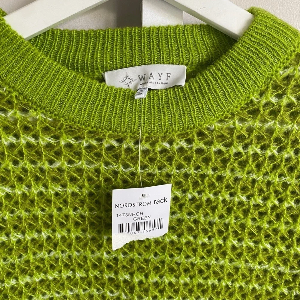 Green Knit Sweater - Picture 3 of 3